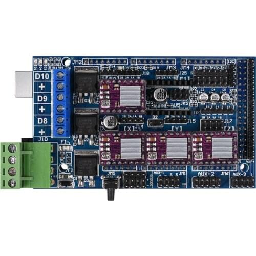 Bigtreetech Ramps 1.5 motherboard upgrade base on Ramps 1.4 control panel Reprap Mendel for 3D printer