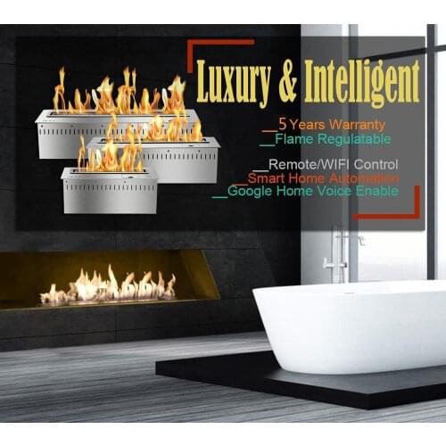 Inno-Fire 30 inch ethanol wall fire bio fireplace automatic