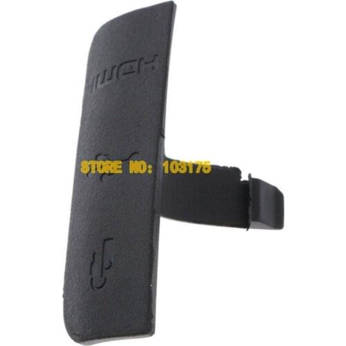 Interface Cap USB / AV / HDMI/ MIC Cover Rubber for Canon EOS 1100D Camera Part