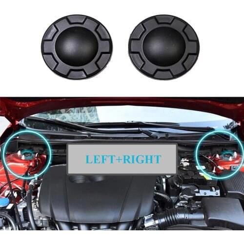 JEAZEA 2Pcs Car Shock Absorber Trim Stabilizer Protection Cover Waterproof Dustproof Cap For Mazda3 Mazda6 CX-5 CX-3 CX-9 2018