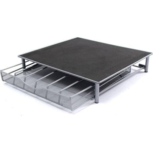 54pcs 36pcs Nespresso Capsules Metal Capsule Coffee Pod Holder Rack Capsule Storage Drawers Organizer Coffeeware Sets