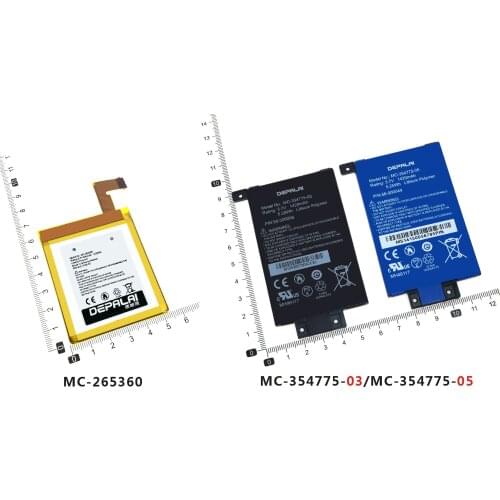 For Amazon Kindle PaperWhite S2011-003-S 58-000008 MC-354775-03 DP75S Battery 1420mAh Tablet Battery