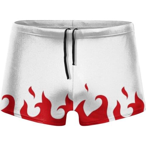 Men Anime Cartoon beach swimming trunks Namikaze Minato Swimsuit Boy for the sea Pool