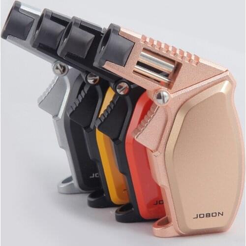 Jobon Creative Novelty Gadgets inflatable Gas Butane Gun Torch Luxury Style For Cigar Cigarette