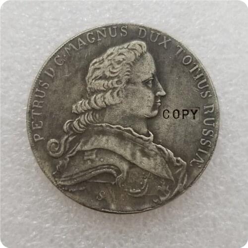 1753 RUSSIA 1 ROUBLE COPY commemorative coins