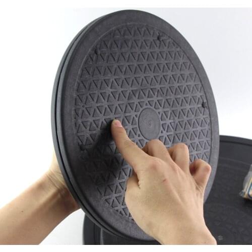 Practical Pottery Wheel Rotate Turntable 360 Rotation Rotary Plate Clay Pottery Sculpture Tool Diameter 25 30cm AX-2011