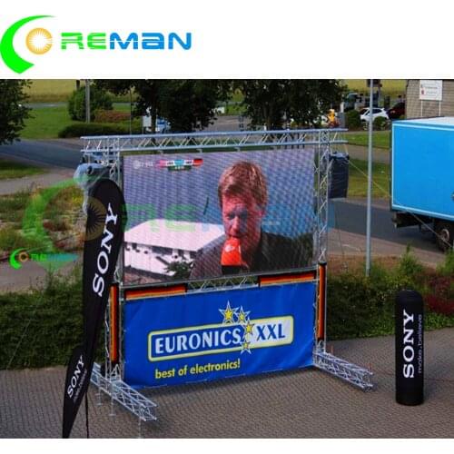 Alibaba P4 768x768mm good price ultra thin cabinet commercial advertising display screen