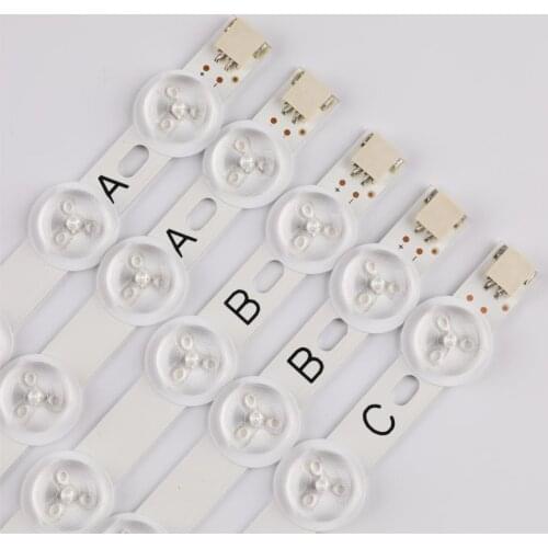 100% New10pcs/Kit LED strip for FINLUX 39 TV 39FPD274D 39FLHY168D 39FLHYR180S 40FMD294B P VES400UNDS 02 40 NDV REV1.0