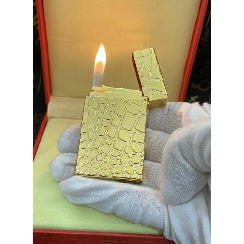 100% brand new made in China retro original DuPont bright sound lighter windproof lighter electronic lighter