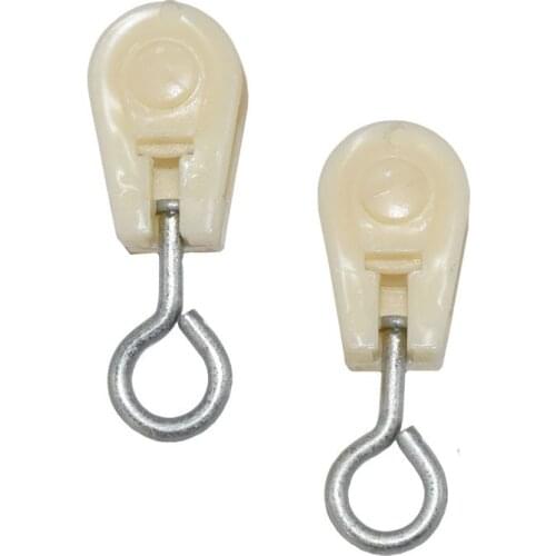 20 Pcs Automatic Chicken Saterer Waterline Pulley Pigeon Duck Goose Automatic Water Line Roller Poultry Breeding Supplies