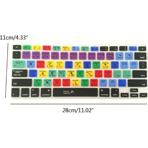 YYDS English Adobe Photoshop Functional Hotkey Shortcuts Shortcut Keys Keyboard Protector Keyboard Covers