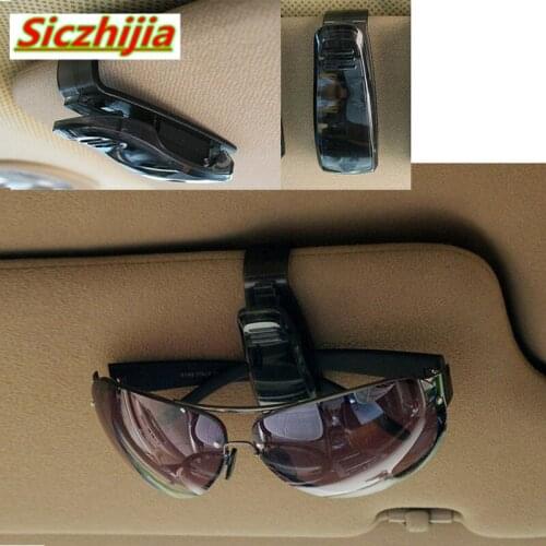 Car sunshade sunglasses glasses clip ticket holder for Audi Q3 Q5 SQ5 Q7 A1 A3 S3 A4 S4 RS4 RS5 A5 A6 S6 C6 C7 S5 A7 S7 A8