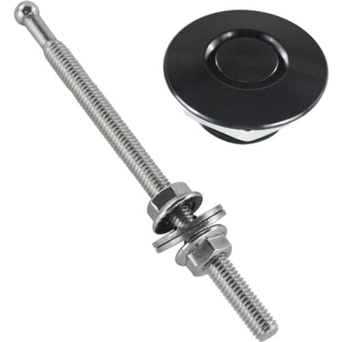 Quick Release Latch License Plate Lock Clip 1.25 Inch Diameter Aluminum Alloy Car Hood Pins Lock Clip Kit For Bumper Hood Licens