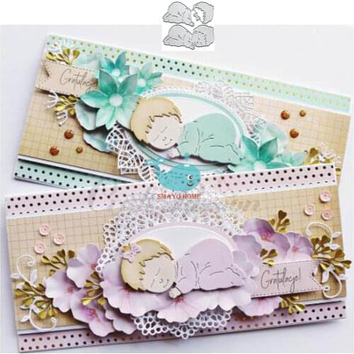 Baby and girl Craft Metal Cutting Dies cut die new decoration Scrapbooking Album Paper DIY Card Craft Embossing Die Cuts