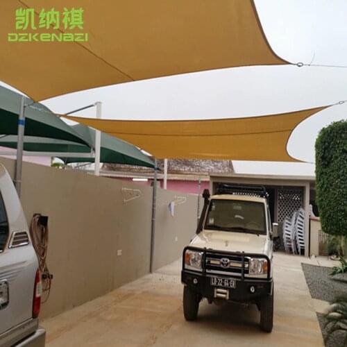 3 x 4 M/PCS Outdoor Waterproof Awning Polyester fabrics Sun Shade Sail used as patio sun shades