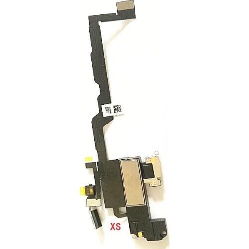 Front Light Sensor Flex Ribbon Cable Earpiece Ear Speaker Assembly For iPhone X Ten 10 xs xs max XR Replacement Parts