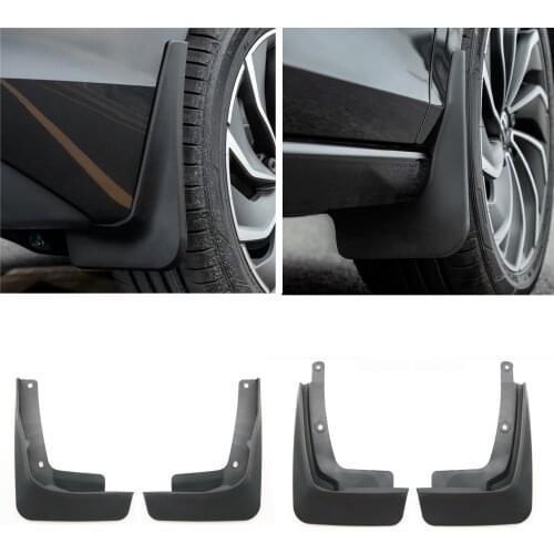 LFOTPP Car Mud Flaps Fenders For Golf MK8 2020 Wheel Front Rear Mudguard Splash Protective Guards Baffle Exterior Parts Black