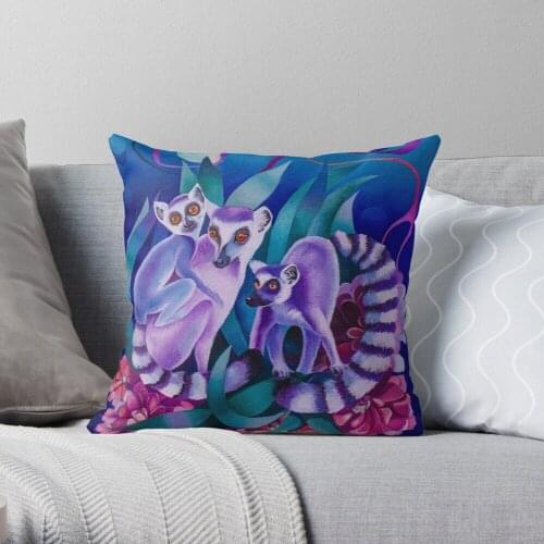 Night Secrets Throw Pillow Cushion Cover Polyester throw pillows case on sofa home living room car seat decor 45x45cm