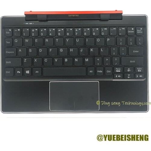 YUEBEISHENG New for lenovo Ideapad Miix 310 MIIX310-10ICR Palmrest US keyboard topcase upper cover Bottom case Assembly