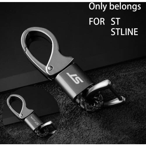 For Ford Focus mk2 st Vignale / st-line f150 new metal Keychain Metal Alloy Buckle Waist Car Key Chain Key Chain