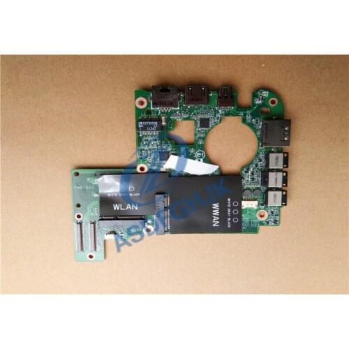 Original For Dell For XPS 17 L701X L702X HDMI eSATA Ethernet WIFI Riser Board H8GW8 0H8GW8 DAGM7CPI8B0 100% Test ok