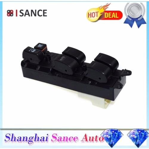 ISANCE Master Power Control Window Switch Control For Toyota Sienna RAV4 Camry XLE 2001 2002 2003 2004 2005 2006 2007 2008 2009