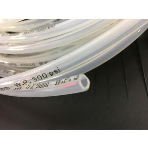 1meter High Quality Pneumatic Air Hose PU Tube OD 8MM ID 5MM Tubing high pressure resistant double layer