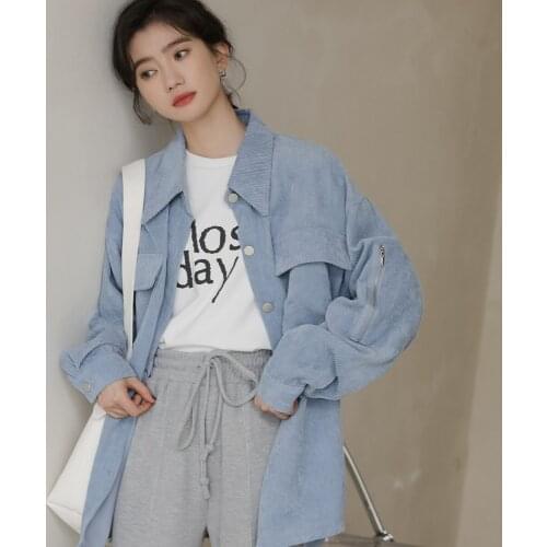 Rauivy Women's Corduroy Shirts