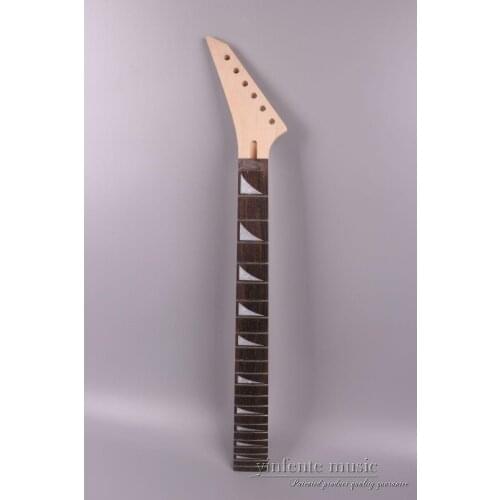 Electric guitar neck replacement 22 fret 25.5" Truss Rod Left Hand Maple New#J14