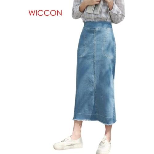 WICCON High Waist Skirts For Women