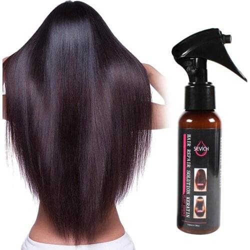 100ml Hair Care Essential Oil Smoothing Spray Repair Ironing Damaged Essential Shine Silk Dyeing Hair Oil Oil Essential Hai V8R6