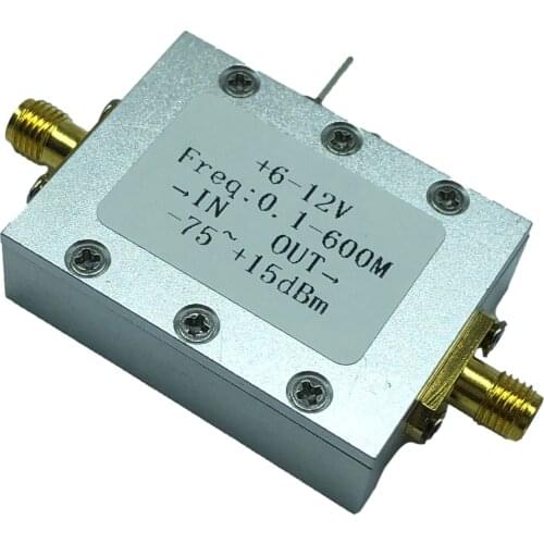 AD8307 RF Power Meter Logarithmic Testing Detector 0.1-600M -75~+15dBm Module with Case Temperature Stability