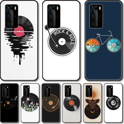 The disc S feeling Phone Case For Huawei Honor 20 10 9 8 N Pro Lite A C RU black cell shell