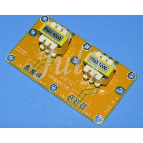 E19 Permalloy 600Ω: 600Ω audio isolation transformer Audio isolator, used for passive front stage, has good isolation effect