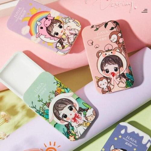 Small Balm Light Fragrance Long Lasting Girl Cartoon Body Antiperspirant Pocket O9Q1