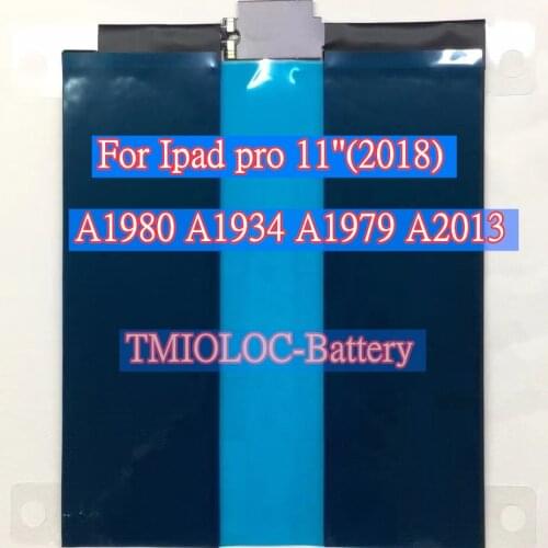New High Quality Battery For iPad Pro 11 1st 2018 A2013 A1934 A1980 A1979 7812mAh A2042 Battery