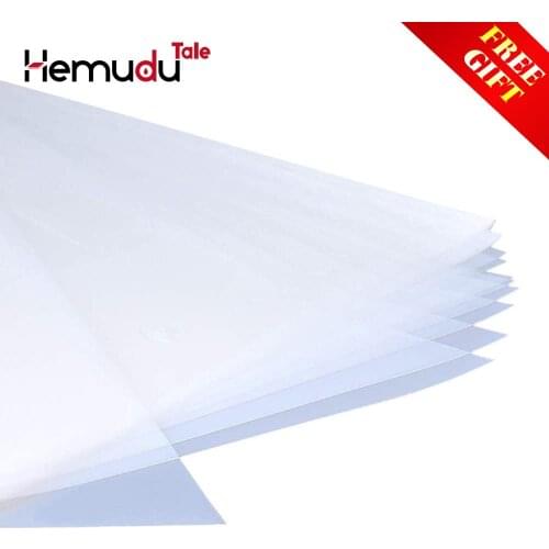 Hemudu 8.5X11 inchs Inkjet Laser Transparency Positive Film Photographic Waterproof for Screen Printing