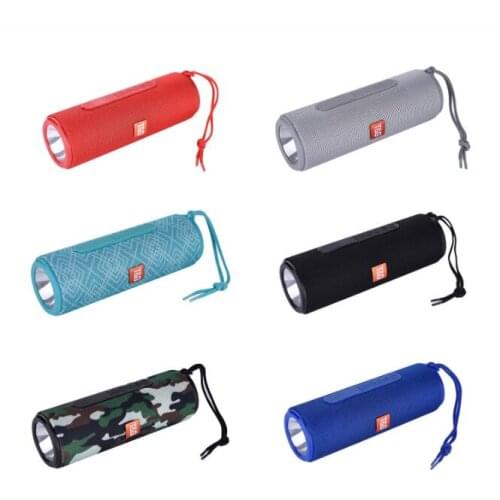 Portable Intelligent Bluetooth Speaker Outdoor LED Flashlight Multifunctional Bluetooth Speaker Stereo Bluetooth Speaker