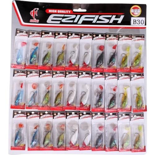 30Pcs/Pack Swim Shad 03 Fishing Lures Multicolor Trout Powerbait Soft Power Minnow Soft Lure Swim Crank Baits