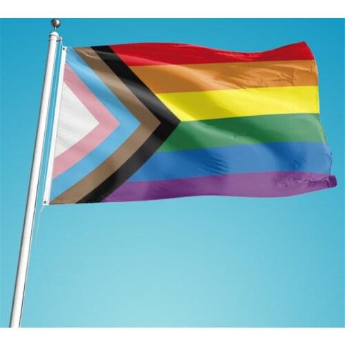 Rainbow Flag 3x5 FT Polyester Flag Gay Pride Peace Flags LESBIAN PRIDE PEACE Pennants Flag Home Decor Outdoor