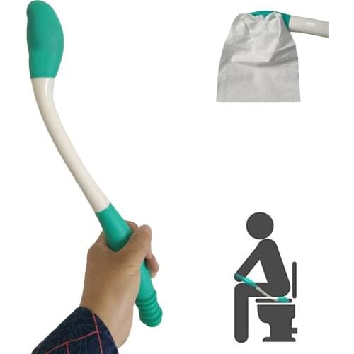 Tissue Grip Butt Wipe Self-Assist Holder Toilet Aids Tools Long Reach Bottom Wiper
