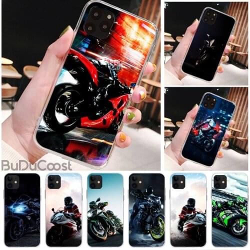Moto Cross motorcycle sports Phone Case for iPhone 8 7 6 6S Plus X 5S SE 2020 XR 11 pro XS MAX 12 12Mini