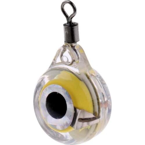 Flash Lamp Fishing Supplies Mini LED Underwater Night Fishing Light Lure for Attracting Fish Useful Fishing Lures 13mm
