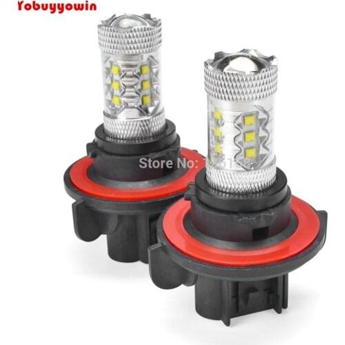 High Power 80W Stage 3 H13 CREE Chips LED White Daytime Running Light DRL Lamp For Ford Dodge Cadillac Jeep Chevy