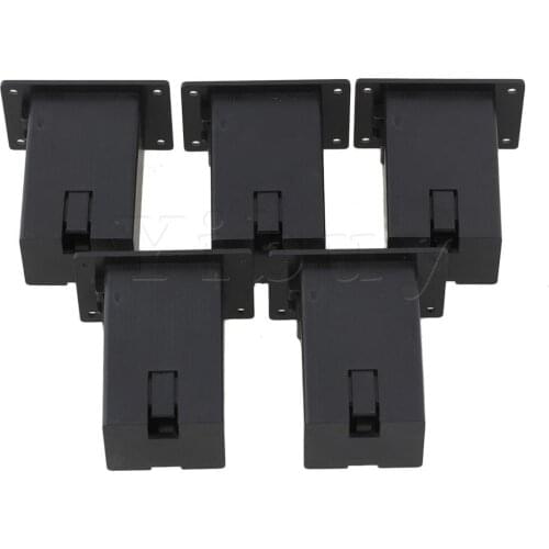 Yibuy 5PCS ABS 9V Battery Holder/Case/Box Compartment Cover Case Guitar&Bass Pick Up
