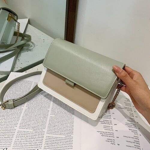 2019 Crossbody Bags For Women Leather Messenger Bag Bolsas Flap Bags For Girls Pannelled Female Leather Shoulder Bag Sac A Main