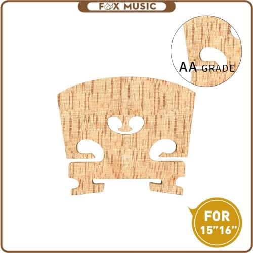 1PC- Top AA Grade Maple Bridge 15'' 16'' Viola Bridge For Master Player