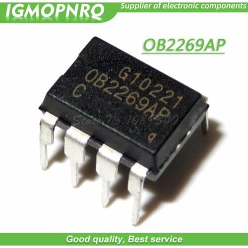 10pcs/lot OB2269 OB2269AP DIP8 LCD supply chip New Original Free Shipping