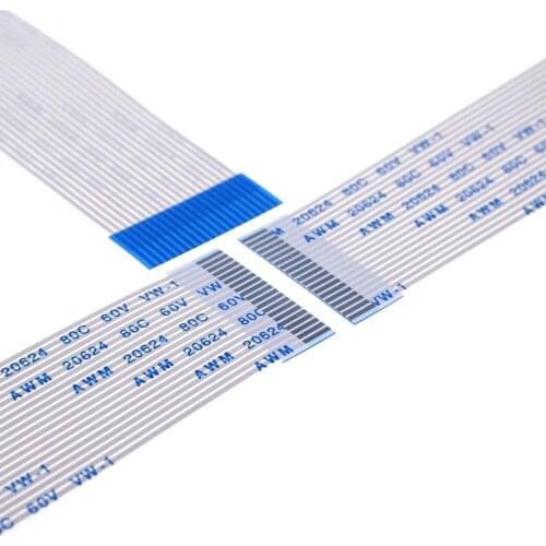 100PCS/LOT FFC/FPC Flexible Flat Cable 1.0mm pitch 20 pin 100mm length same side for ZIF Connector