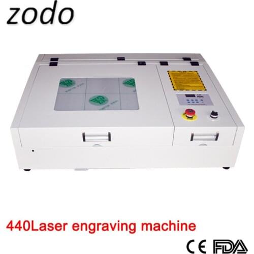 40W Co2 Laser Cutting Machine Mini Cnc 440 Artcut Coreldraw Laser Cutting Machine Little Laser Engraver For Wood Plastic Rubber